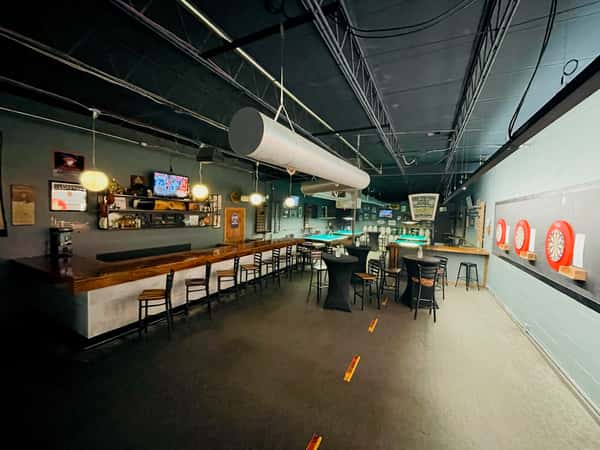Pool Room. Private bar available.
