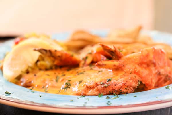 Pan Seared Fish & Shrimp