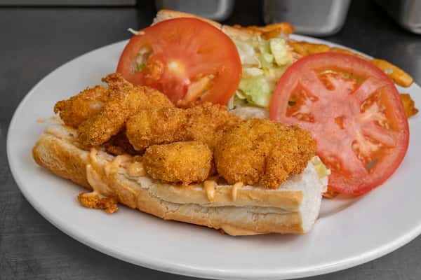 Fried Shrimp or Catfish Po Boy