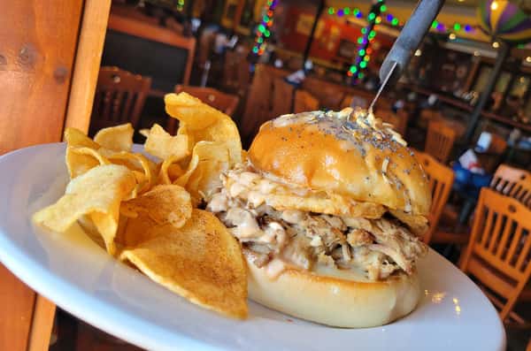 pulled pork sandwich