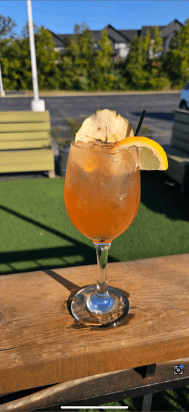 Spiced Ginger Pear Fizz