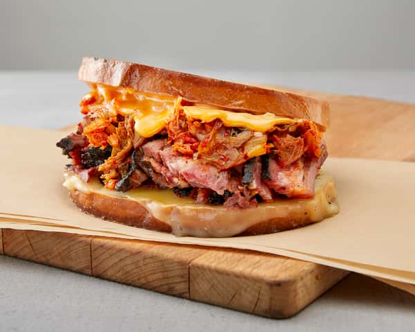 Chopped Kimchi Reuben