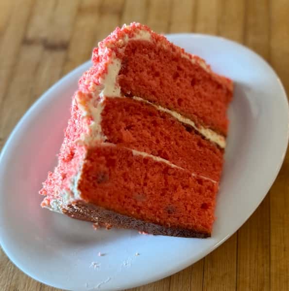 Strawberry Crunch Cake for 2 (Shared Dessert)
