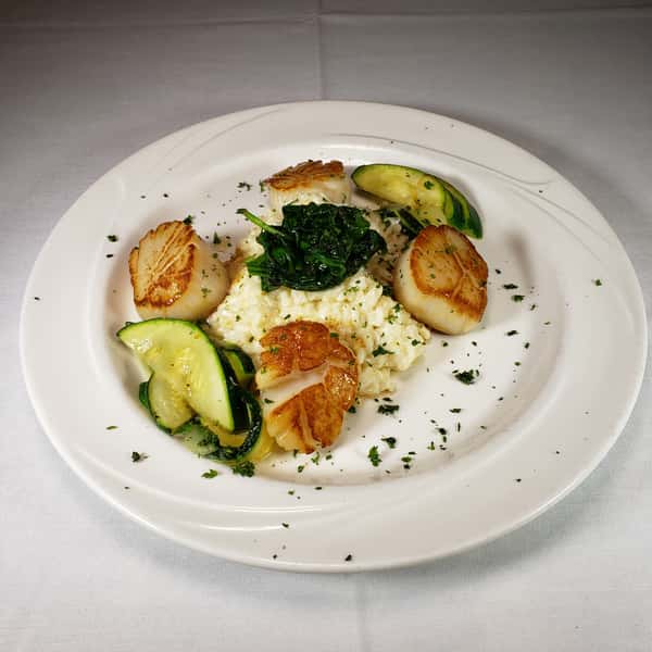 pan seared scallops