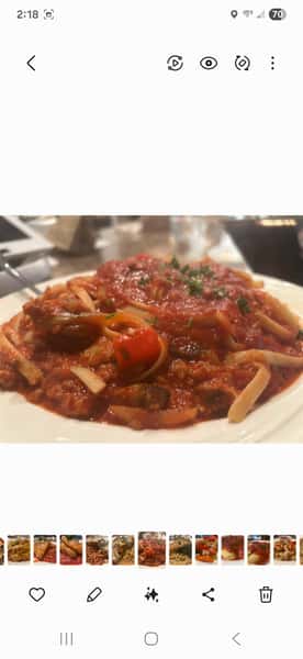 Fettuccini ala Bolognese