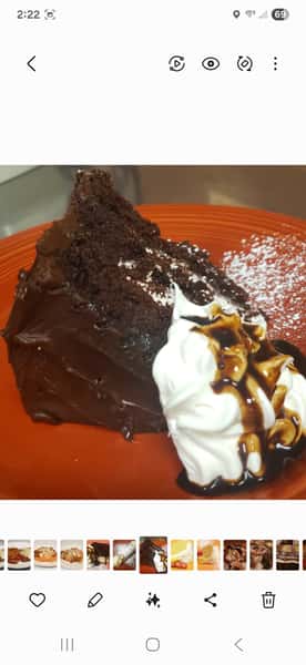 Chocolate Bumpy Cake