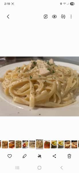 Fettuccini Alfredo