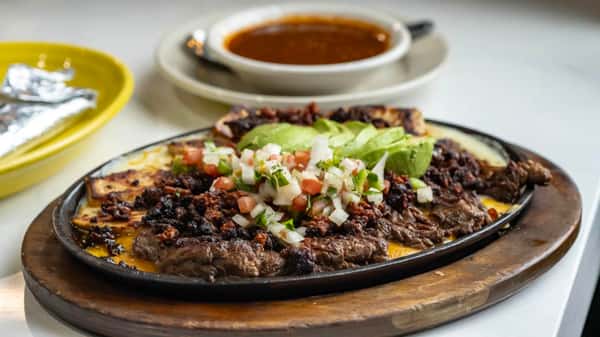 Queso Fajita Skillet