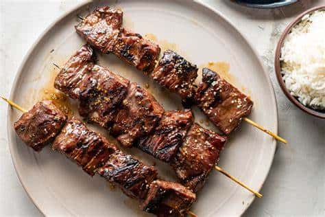Beef Kushiyaki (3 skewers)