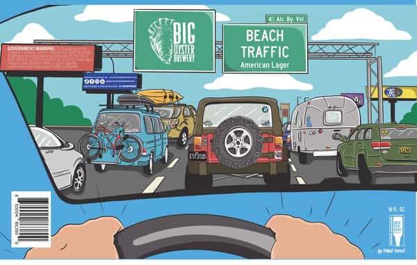 Big Oyster Beach Traffic Lager
