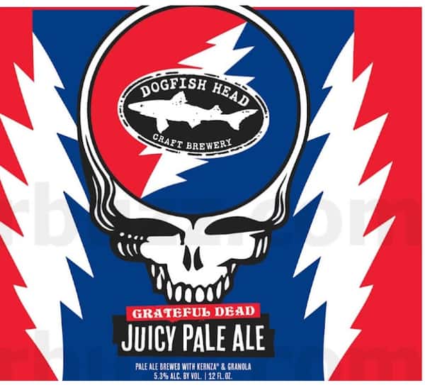 Dogfish Grateful Dead Juciy Pale Ale