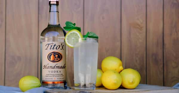 Titos Lemonade On Tap