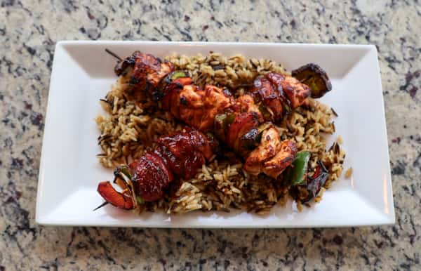 Mesquite BBQ Chicken Skewers
