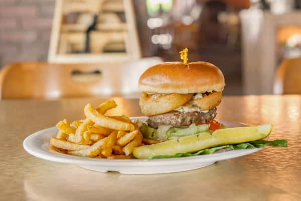 Blue Cheeseburger