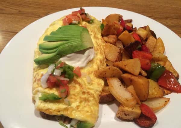 Spicy Bacon Omelette