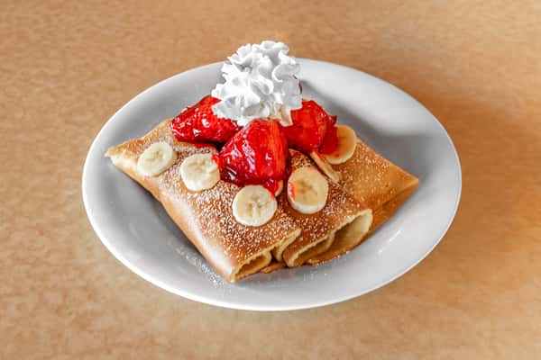 Strawberry Banana Crepes