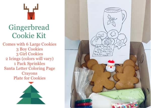 Gingerbread Kids Cookie Decorating Kit, 6pack 