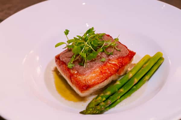 Praline Crusted Line Caught White Fish