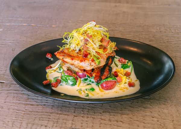 File-Crusted Half Chicken