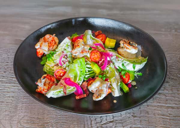 Cajun Shrimp & Avocado Wedge Salad