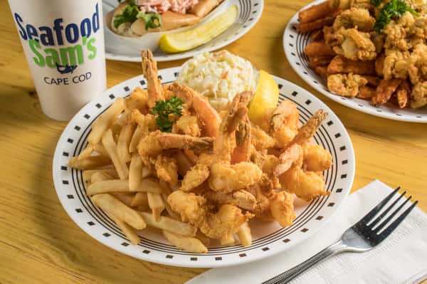 Fried Butterfly Gulf Shrimp
