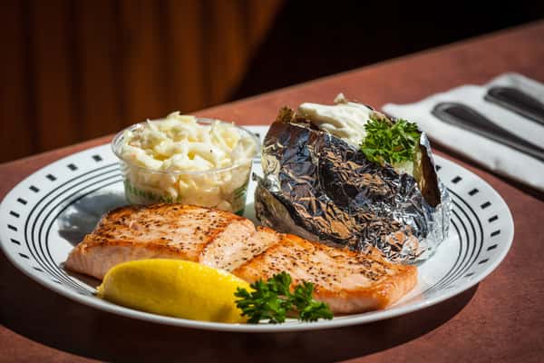 Broiled Salmon