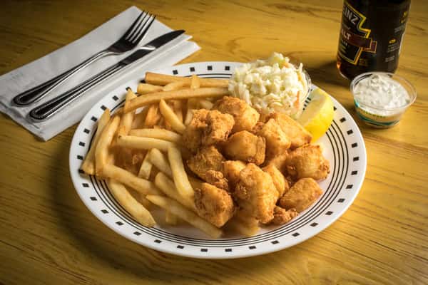 Fried Native Scallop Platter