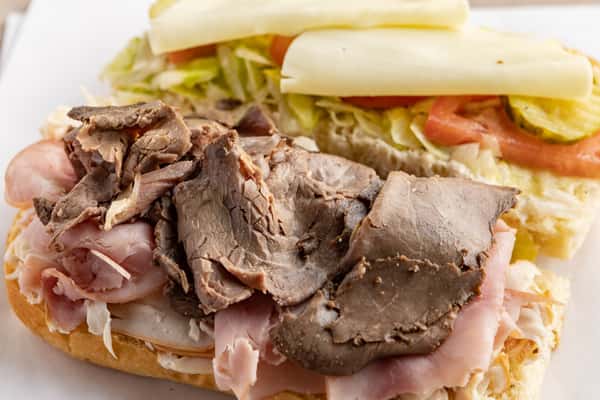 #9 Turkey, Ham, Roast Beef & Provolone