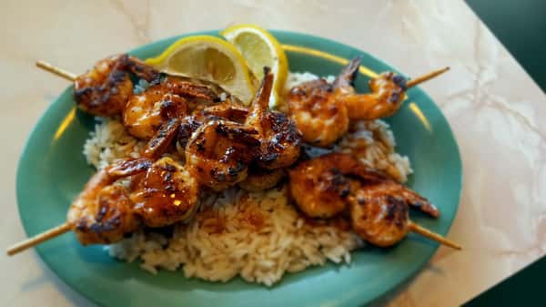 Trippin Shrimp Skewers