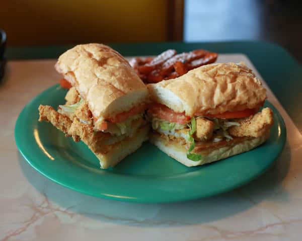 Catfish Po'boy