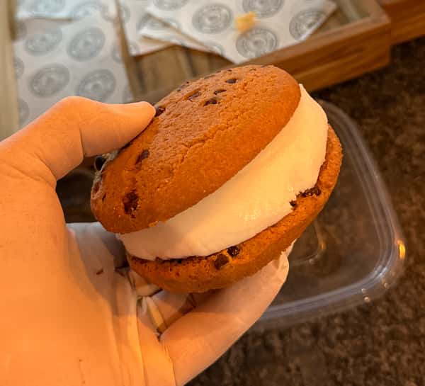 Chocolate Chip Coconut Ice Cream Sandwich (GF)