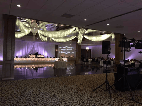 dance floor waiting to be danced on