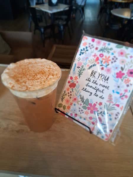 Peach Cobbler Latte