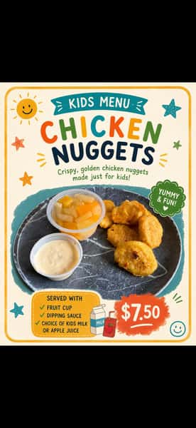 "I CHANGED MY MIND...NUGGETSSS!"