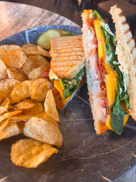 Peachy Pig Panini