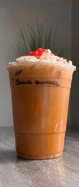 Strawberry Shortcake Latte