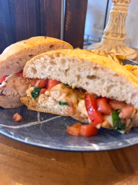 Bruschetta Chicken Sandwich