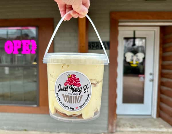 pudding by the bucket