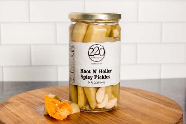 24oz Hoot 'n Holler Pickles