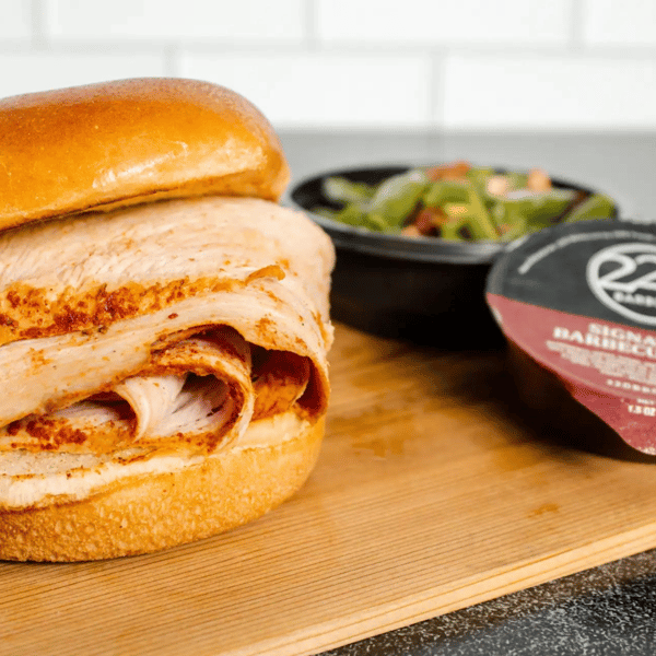 Sliced Turkey Sandwich
