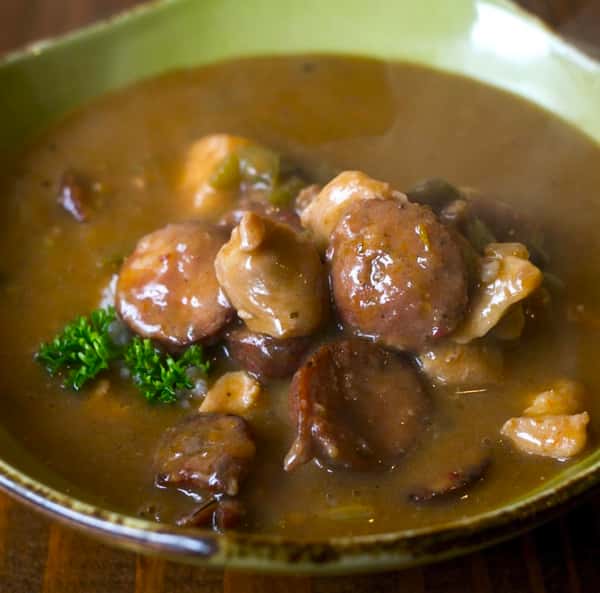 Chicken And Sausage Gumbo (1/2 Gallon)