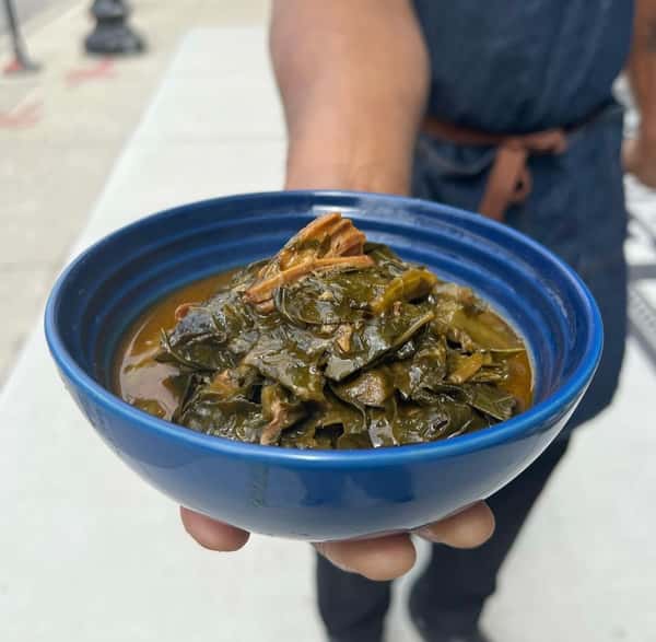 Braised Collard Greens with Pot Liquor