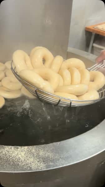 Monday mornings at the Boss #BagelBoss