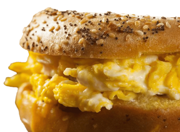 2 EGGS ON BAGEL/ROLL