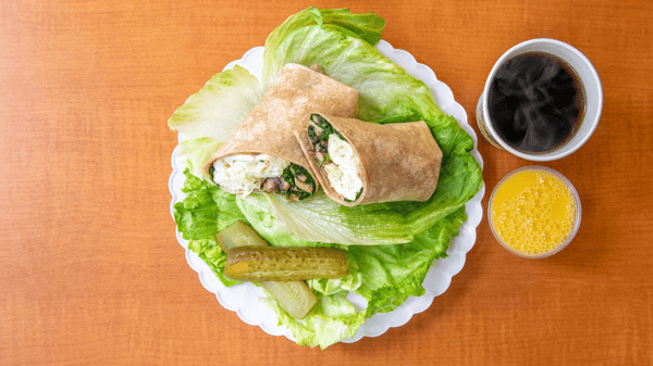EGG WHITE BURRITO