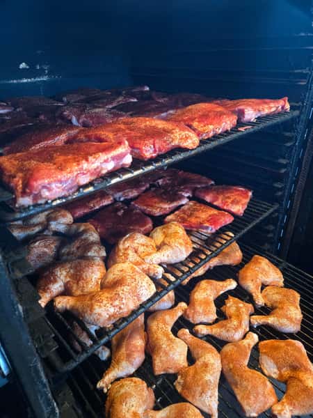 Grilled food
