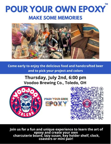 Pour your Own Epoxy Event