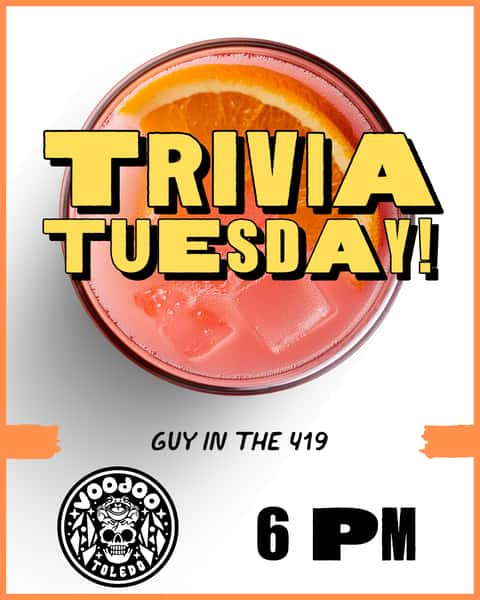 Trivia Night Voodoo Trivia Tuesday Trivia 