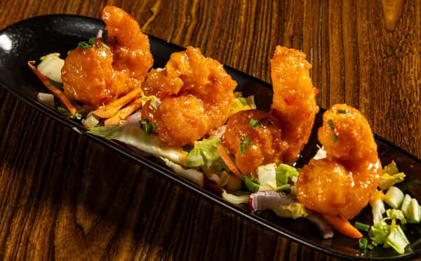 SWEET & SPICY SHRIMP BOAT