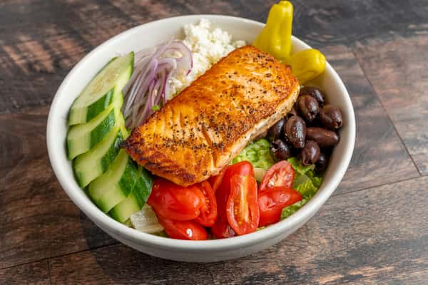 Greek Salmon Salad